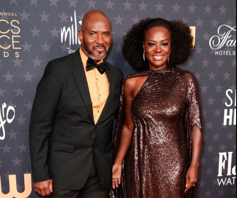 Viola Davis and Julius Tennon 