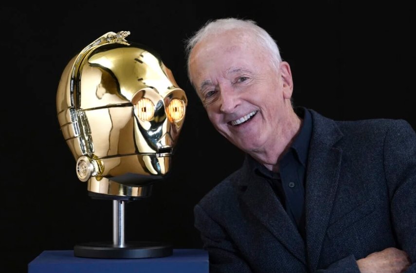 anthony daniels c3po head auction