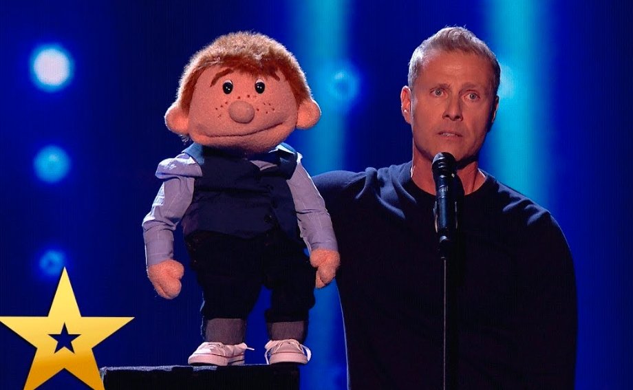 paul zerdin puppet show