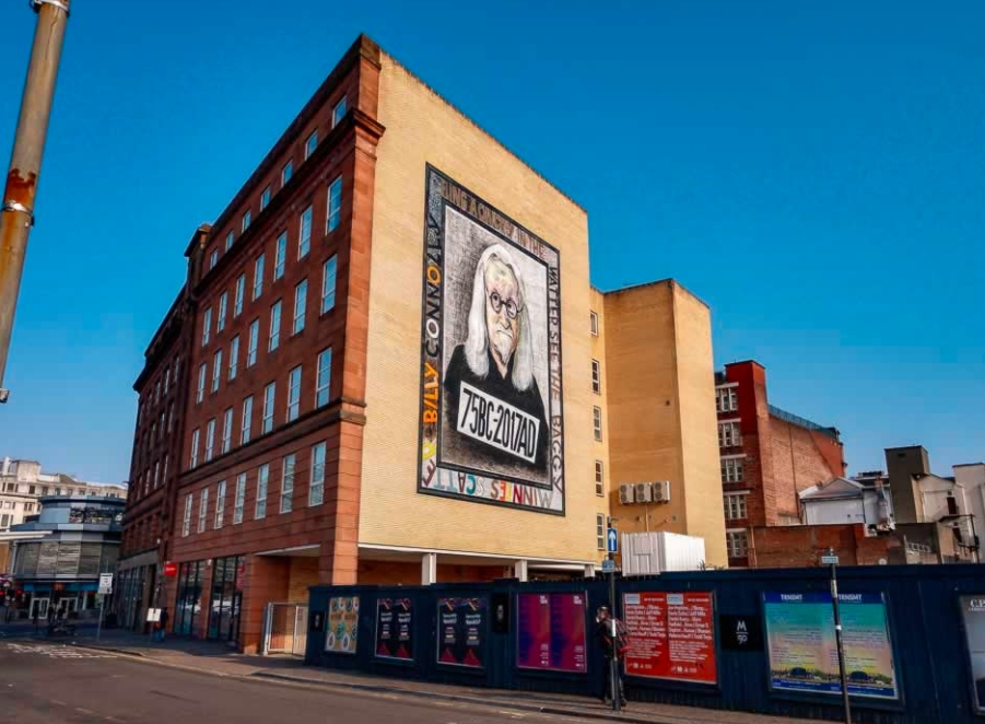 Glasgow’s iconic mural of Sir Billy Connolly faces demolition