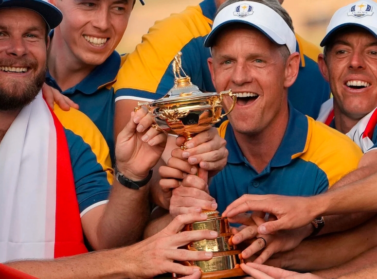 Luke Donald to lead Europe again in 2025 Ryder Cup