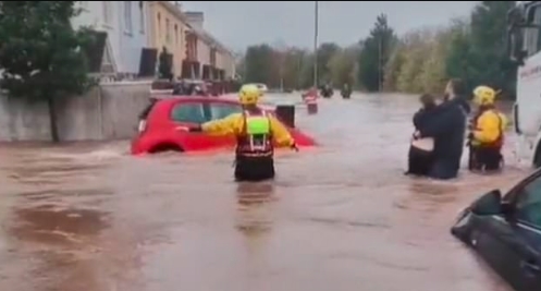 Scotland braces for severe flooding as heavy rain lashes the country