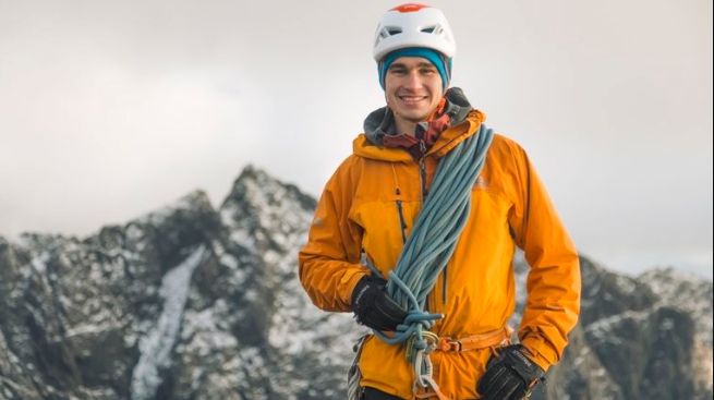 Scottish climber Tim Miller receives prestigious award for his daring ascent