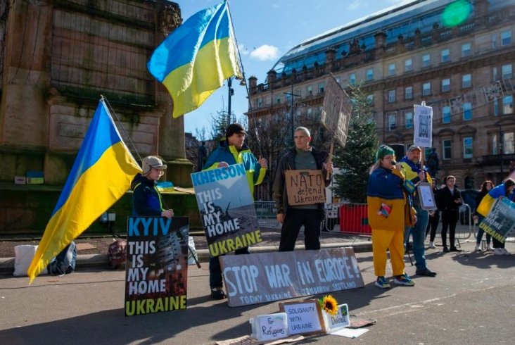 Scottish islanders show solidarity with Ukraine in fundraising campaign