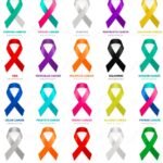 Cancer awareness ribbon