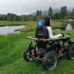 Scottish schoolboy wheelchair adventure park