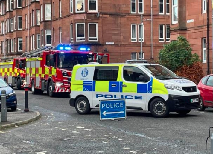 Glasgow street emergency response