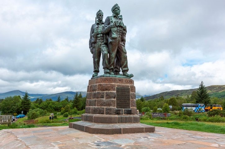 Scottish scenic dedication memorial