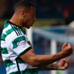 adam idah celtic striker goal celebration