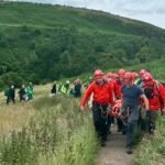 hiker hospitalized after fall at campsie glen scotland