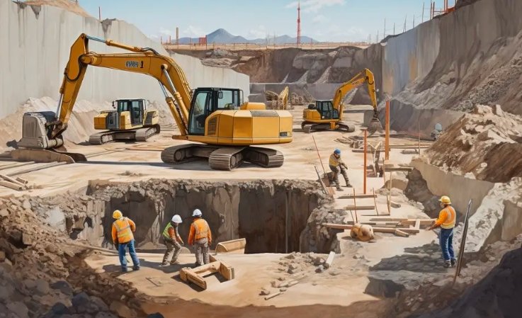 construction site excavation safety measures