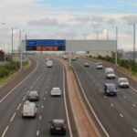 essential resurfacing work on m74 junction 8