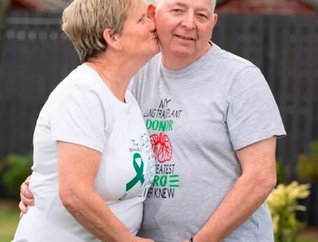 former kilwinning school janitor lung transplant celebration