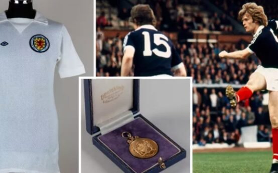 gordon mcqueen match shirts and medals auction