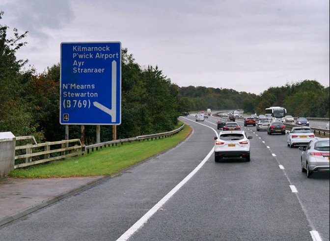 Overnight Closures on M8 Motorway Near Glasgow Airport for Essential Resurfacing