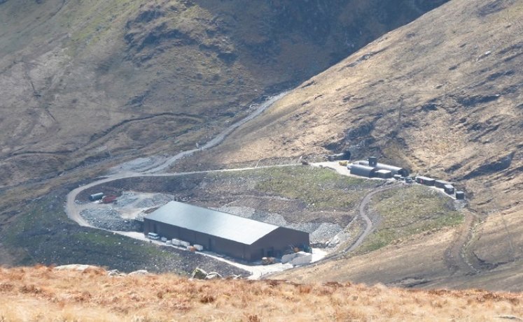 Cononish mine, Scottish gold, gold mining