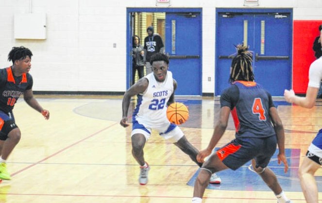 Scotland boys basketball, Bladen Offroad Christmas Tournament