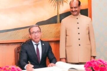 Om Birla Embarks on Official Visit to UK, Scotland, and Guernsey to Strengthen Parliamentary Ties