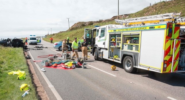 Serious Crash on A90 in Aberdeenshire: One Person Hospitalized