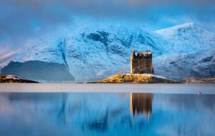 Scotland winter landscape photos January 2025