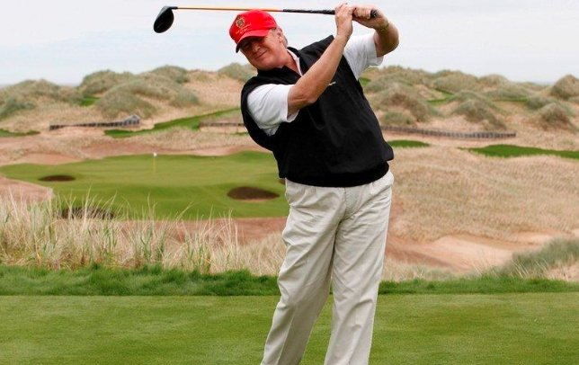 Trump Scottish golf interests tariffs