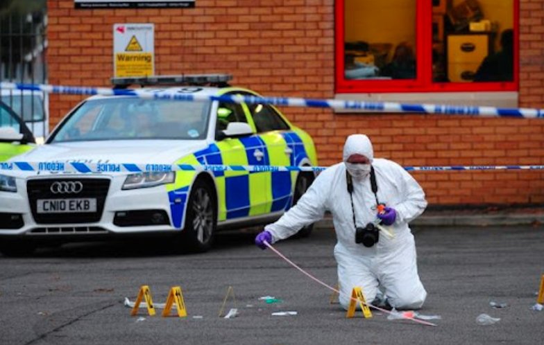 Northern Ireland crime scene investigation