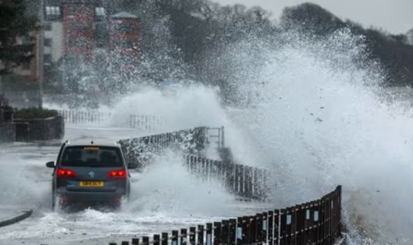 Scotland storm strong winds rain