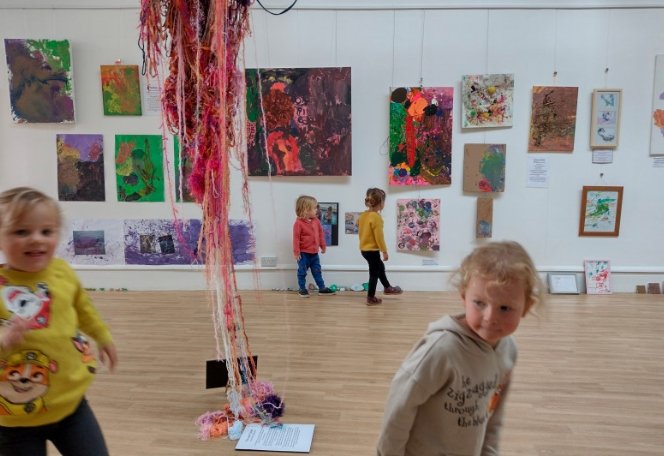 children's artwork exhibition Scotland