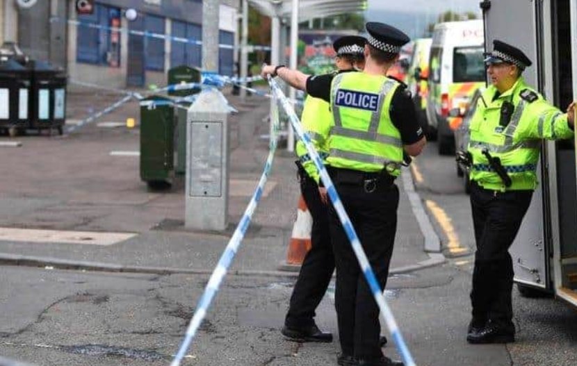 police crime scene Scotland