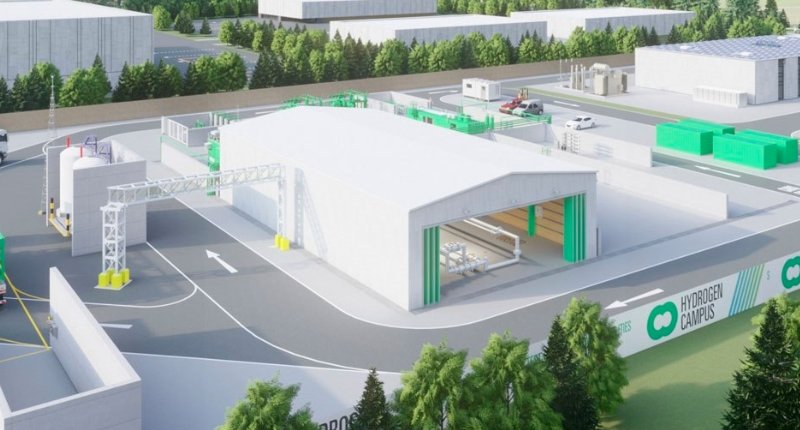 Aberdeen hydrogen facility development site