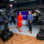 BBC Scotland TV production set