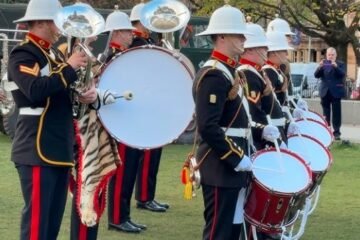 Young Musicians Perform with HM Royal Marines Band Scotland