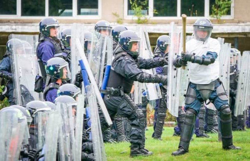 Police Scotland training international officers