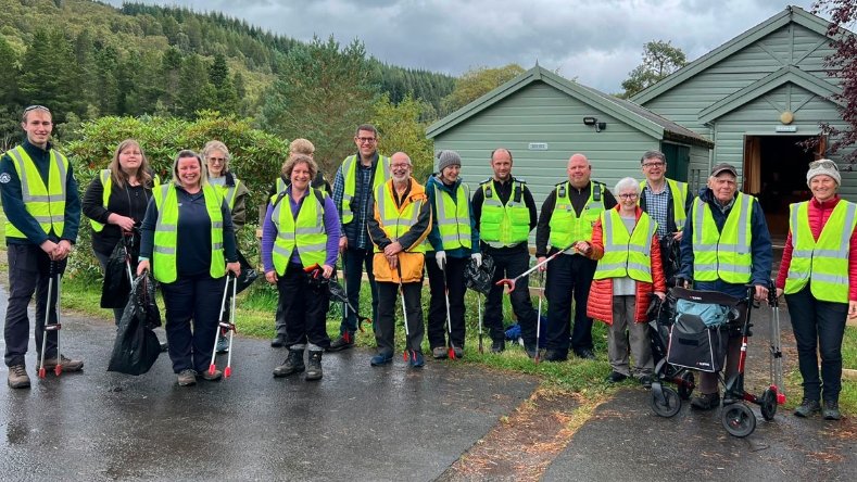 community litter pick Scotland