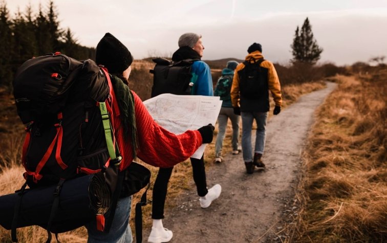 scenic hiking trails in Scotland islands