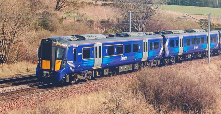 class 385 electric train Scotland green bonds
