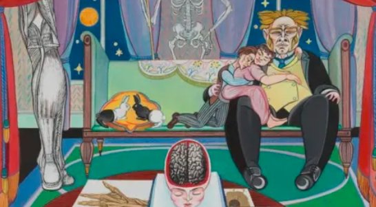 Alasdair Gray Poor Things painting