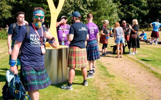KR Group Scotland Walks the Walk for Men’s Mental Health at Aberdeen Kiltwalk