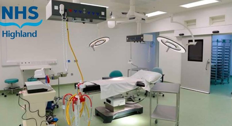 NHS Scotland surgery treatment centre building site