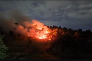 Highland Wildfires Force Road Closures As Crews Battle Second Night Of Flames