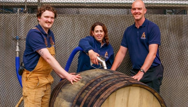 ardgowan distillery inverclyde scotland whisky opening ceremony 2025