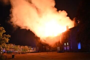 Perth Fire: Teen Arrested After Blaze Engulfs Former Primary School