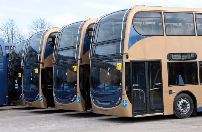 Alexander Dennis buses Falkirk Larbert factory bus workers