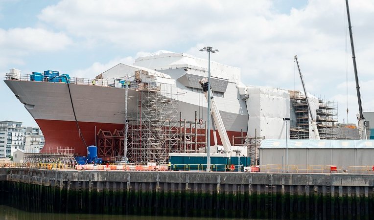 BAE Systems shipyard Scotland warship construction