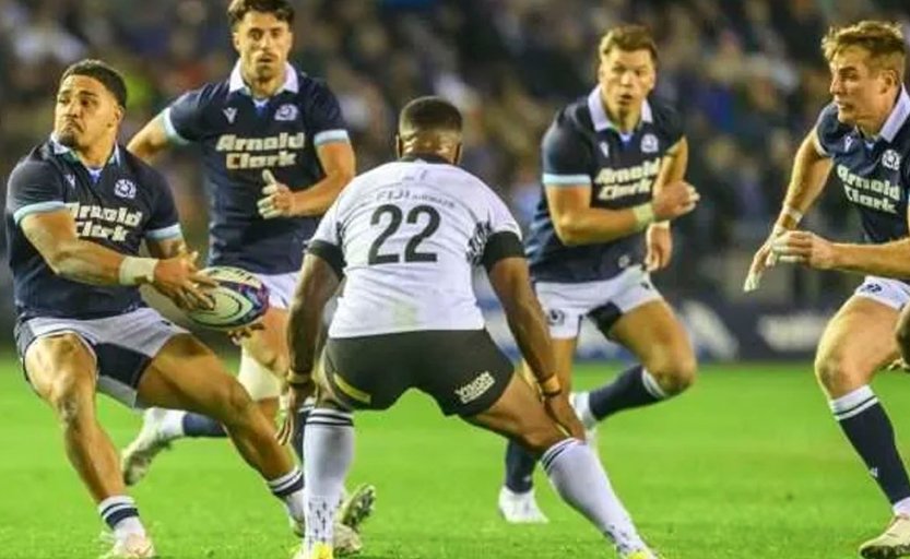 Fiji Scotland rugby test match Suva stadium