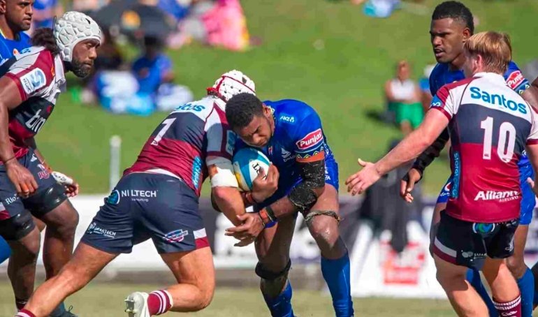 Fiji rugby players Suva stadium 2025