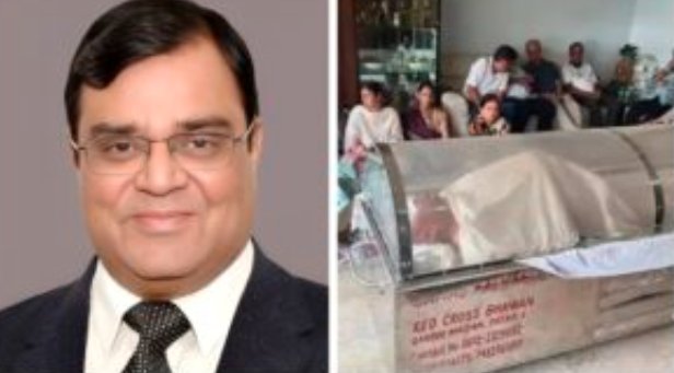 Gopal Khemka funeral Patna daughter mourns