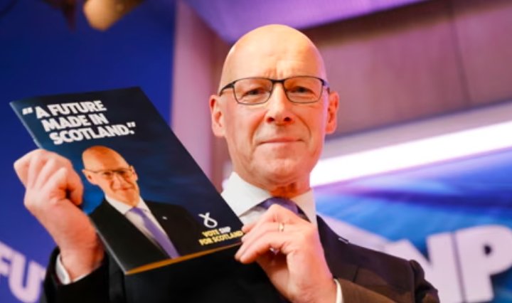 John Swinney, Scottish independence rally, SNP 2025