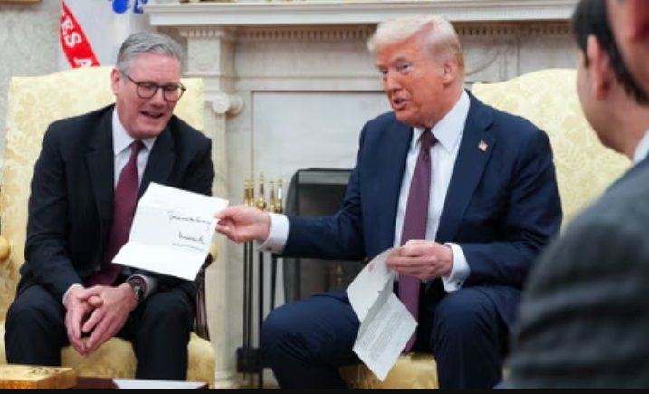 Keir Starmer Donald Trump Scotland meeting