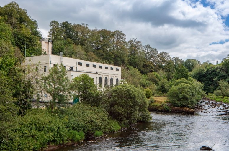 Lanark Galloway historic hydro power stations Scotland renewable energy